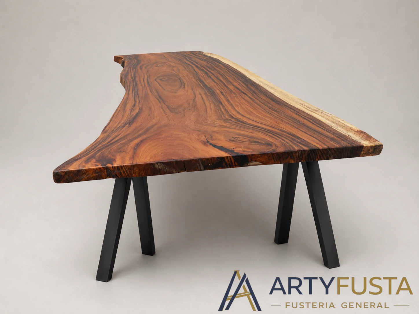 Mesa de madera a medida