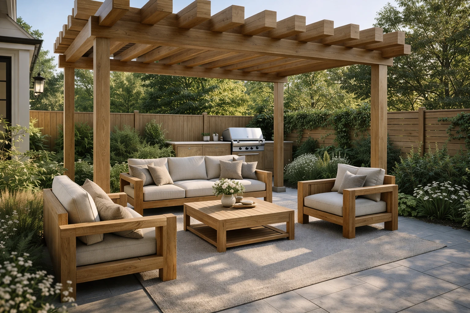 Exteriores en madera